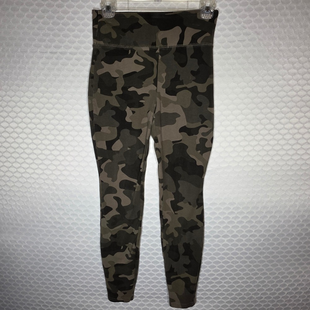 Wild Fable Womens XS Camo High Waisted Leggings Green Brown Camouflage Pants